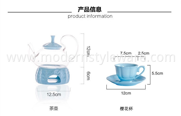 Glass Teapot Set